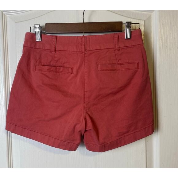 J. Crew Berry Chino Shorts Women's Size 0 - Picture 2 of 8